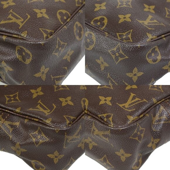 LOUIS VUITTON Trousse Toilette 28 Clutch Hand Bag Monogram Brown - Picture 7 of 14